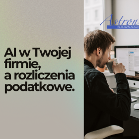 Księgowa pracująca z AI w biurze w Lublinie - rozliczenie podatkowe 2026.